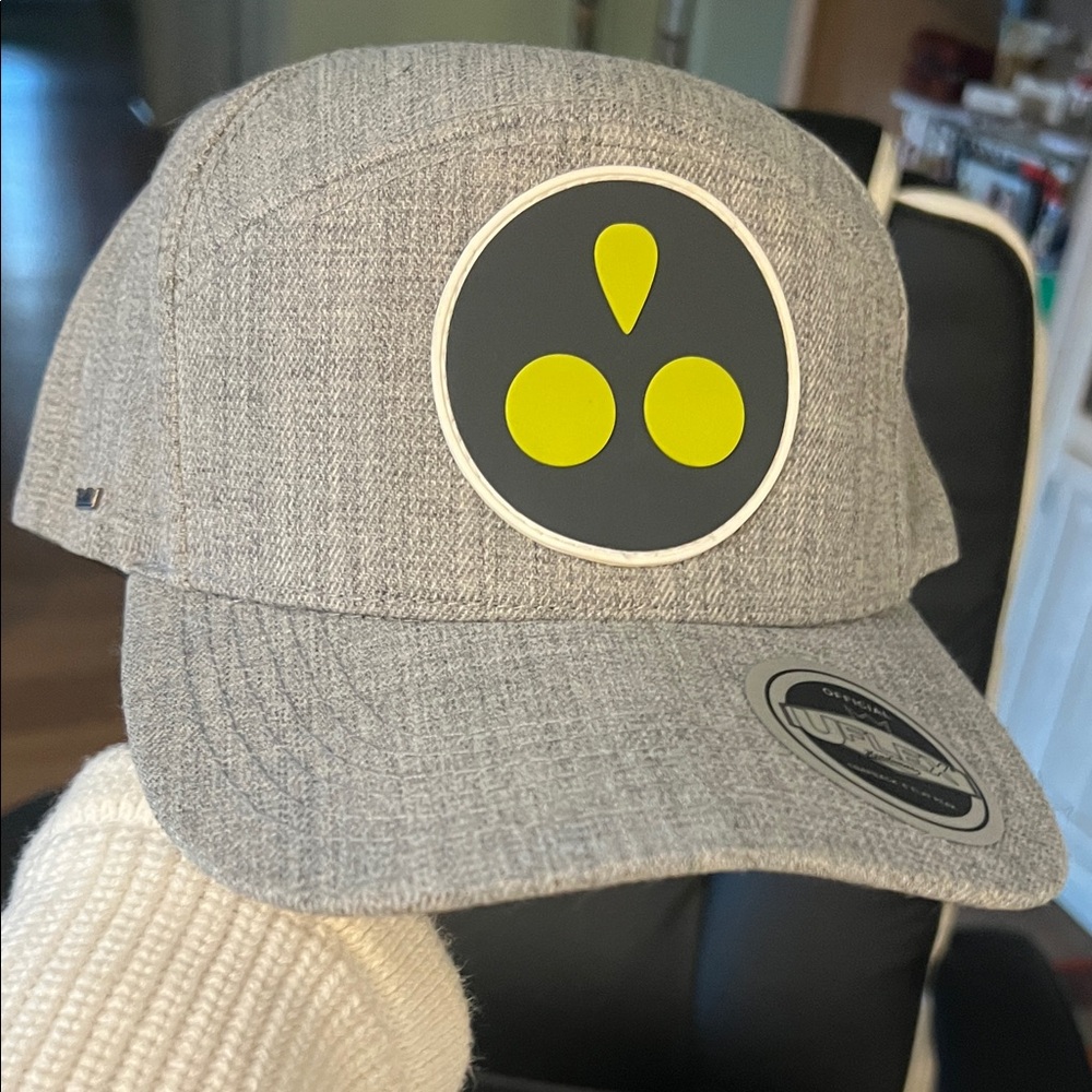# 0885+ Unisex Gray International Home Headwear UFlex Cap with Logo - Picture 5 of 12